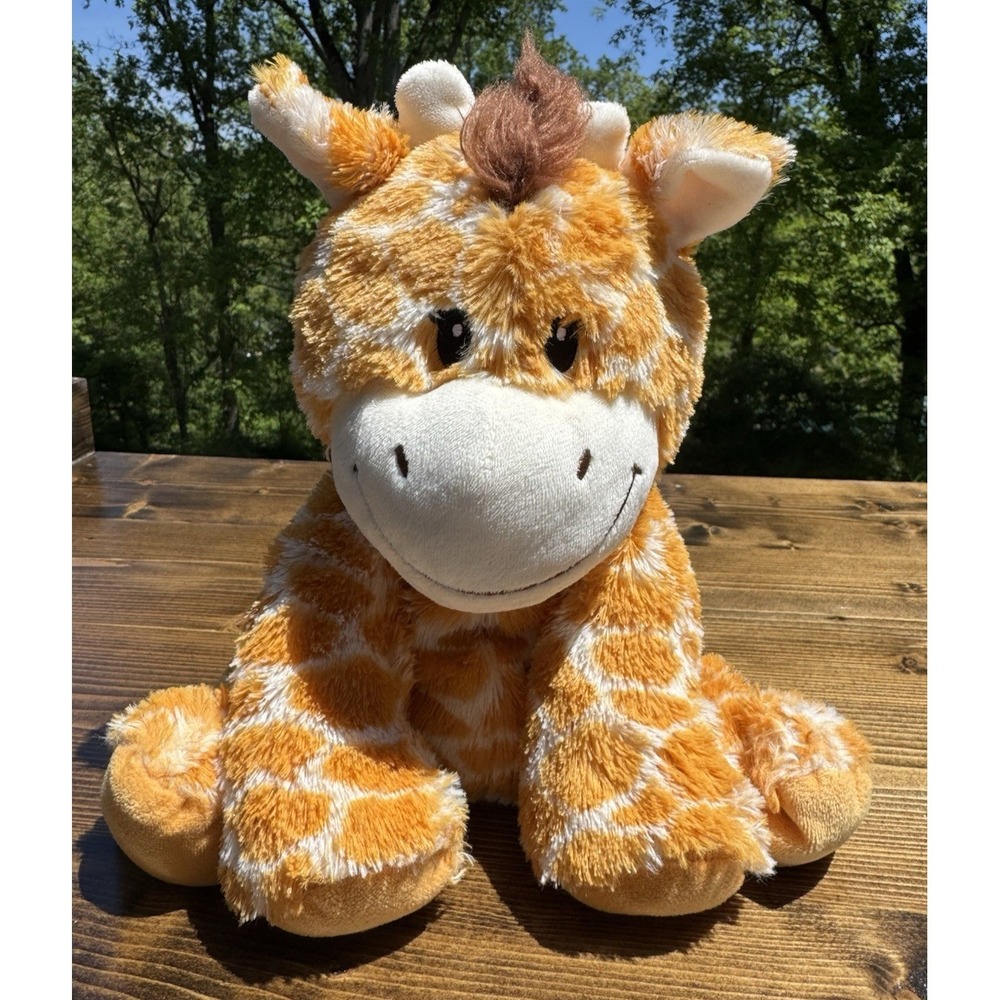 Warm Pals Giraffe Plush Microwavable Heating Pad Stuffed Animal Scented 10"‎